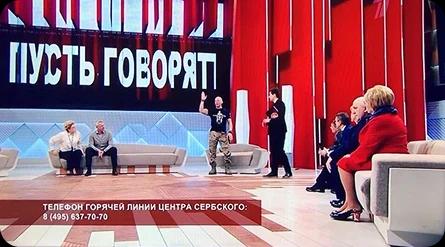 Эд Халилов на съёмках телевизионного ток-шоу